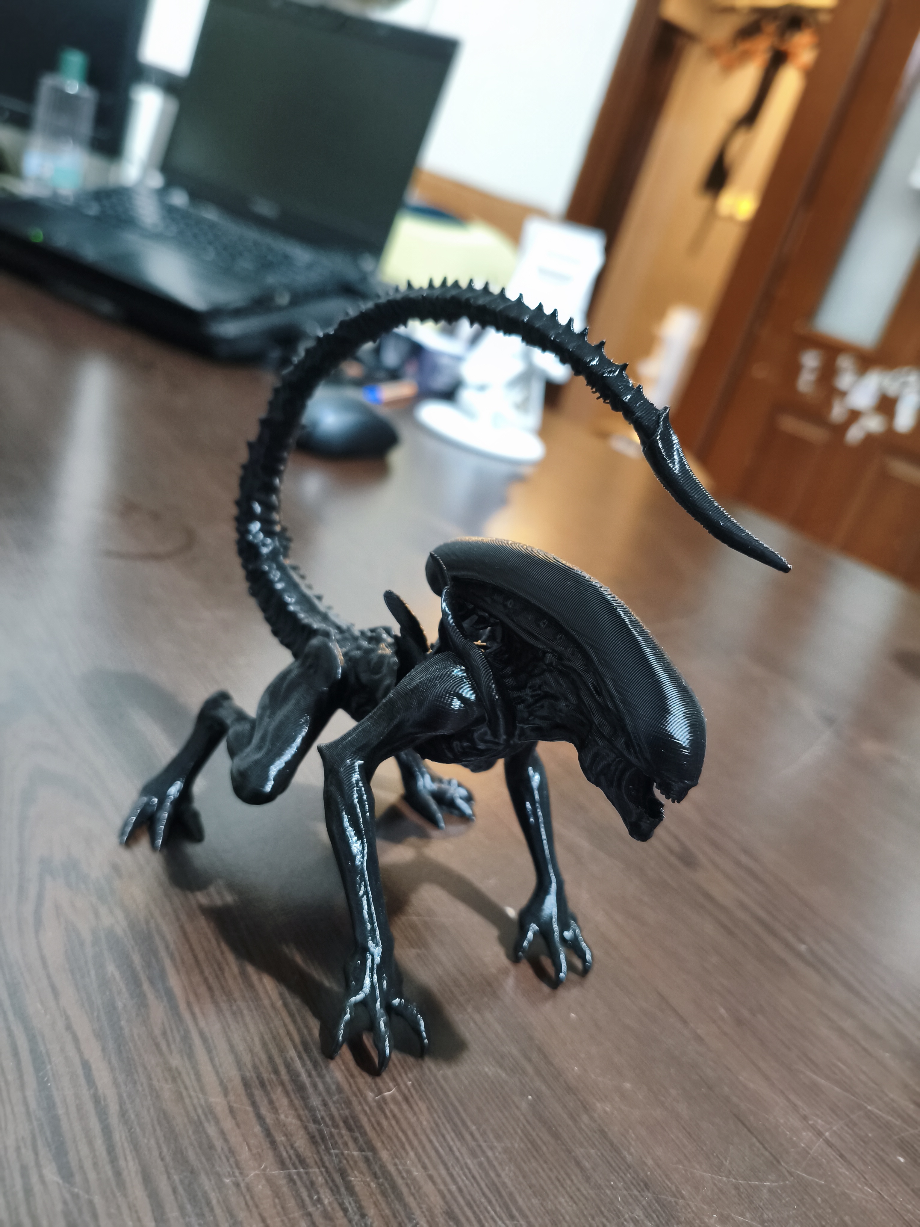 Alien Figürlü Kalemlik 4 Hazneli