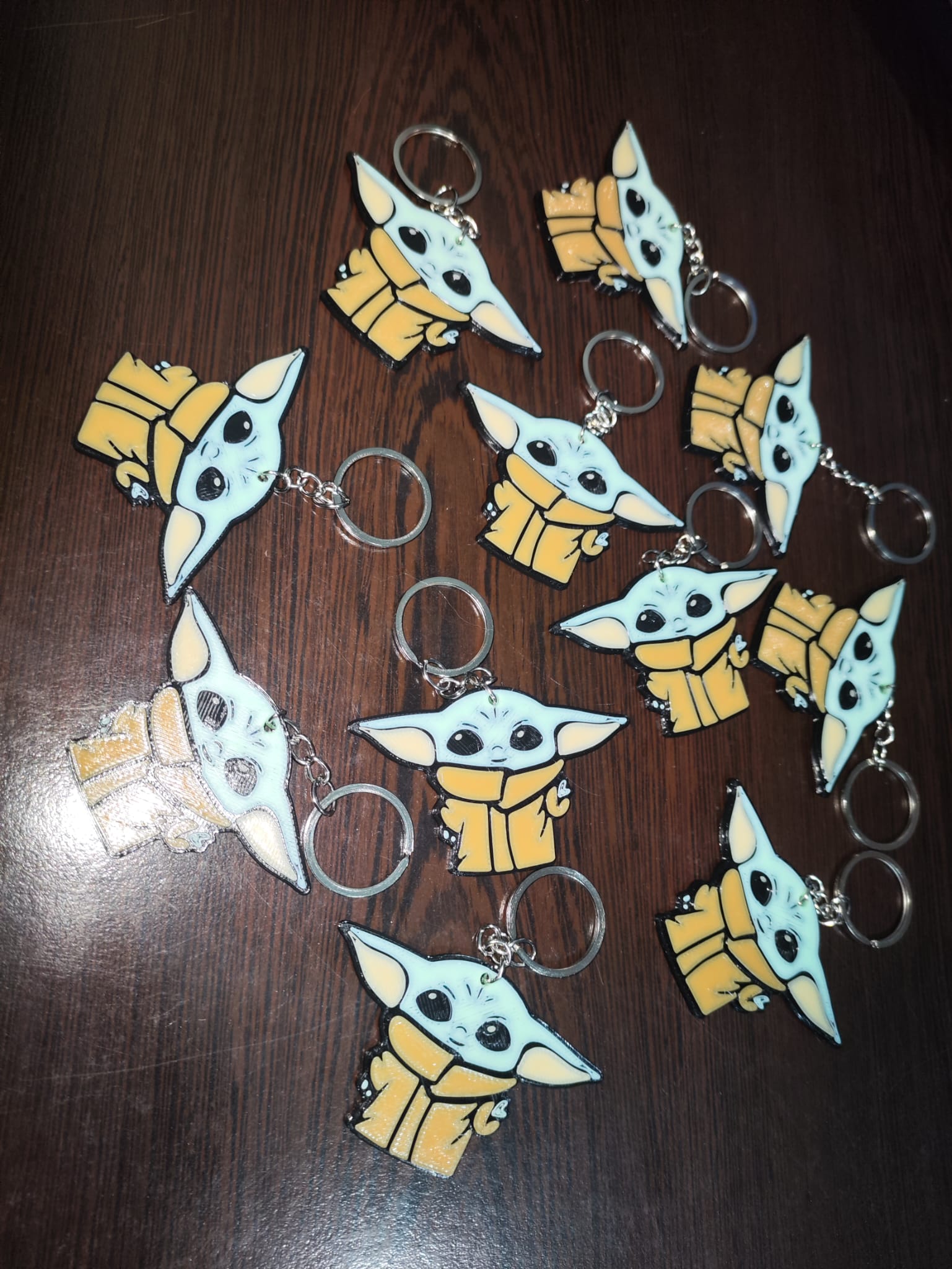 Baby Yoda 2D Anahtarlık