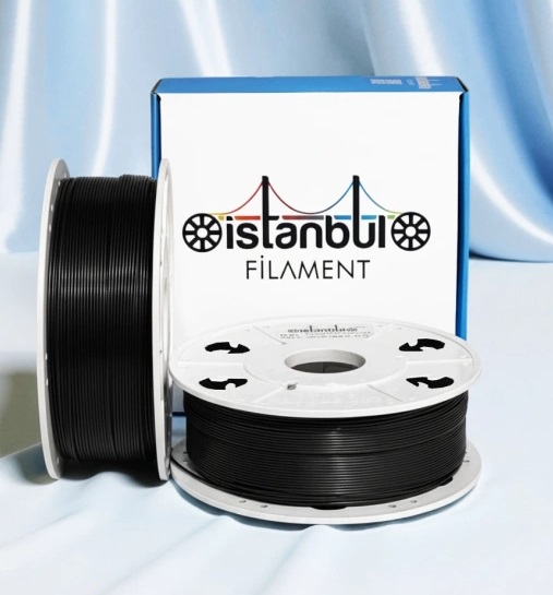 İstanbul Filament PLA + 500mms Siyah Renk 1KG