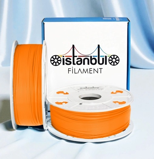 İstanbul Filament PLA + 500mms TURUNCU Renk 1KG