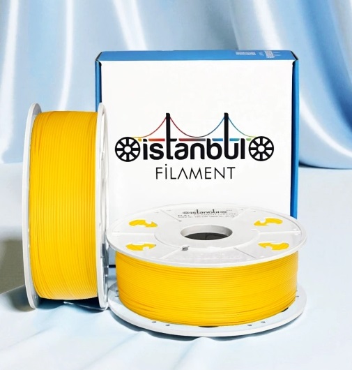 İstanbul Filament PLA + 500mms SARI Renk 1KG