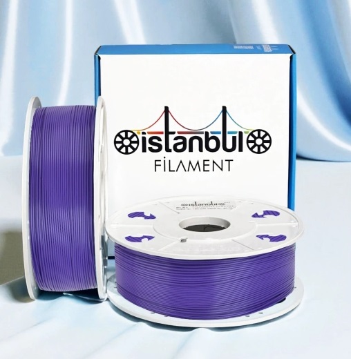 İstanbul Filament PLA + 500mms MOR Renk 1KG