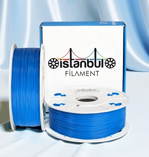 İstanbul Filament PLA + 500mms MAVİ Renk 1KG