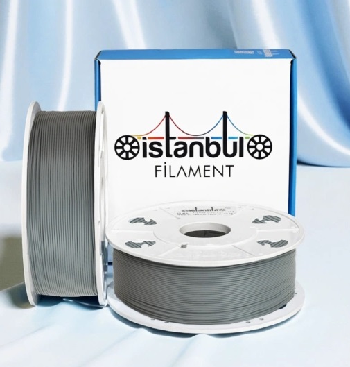 İstanbul Filament PLA + 500mms GRİ Renk 1KG